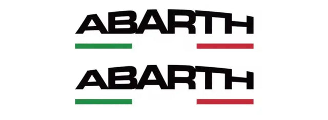 Abarth Tricolore Decal - 70mm - Stickers & Badges