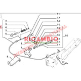 Accelerator Cable (LHD) - Lancia Delta - Cables