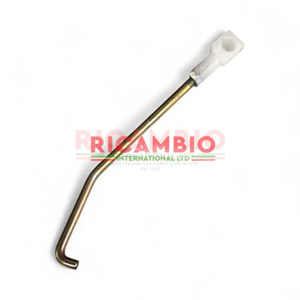 Accelerator Carburettor Rod with ONE Plastic Fitting - Classic Fiat 500 126 - Fuel System