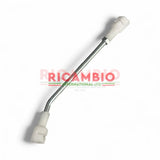 Accelerator Carburettor Rod with TWO Plastic Fittings - Classic Fiat 500 126 - Fuel System