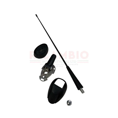 Aerial Antenna & Base Kit - Fiat Punto MK1,Cinquecento,Seicento,Uno,Tipo,Tempra,Croma - antenna