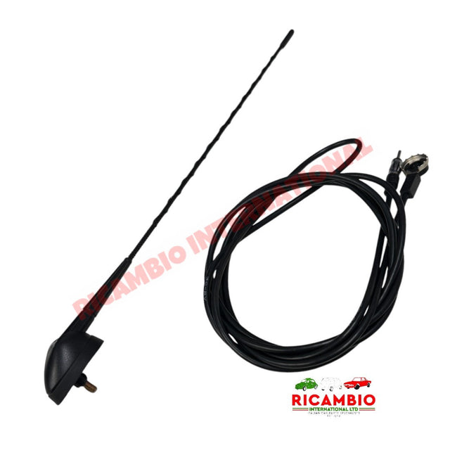 Aerial Antenna & Base Kit - Fiat Punto MK1,Cinquecento,Seicento - antenna