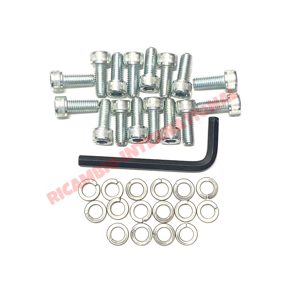 Allen Key Alloy Wheel Bolt Kit - Classic Fiat 500 - Screws - Studs - Bolts and Nuts