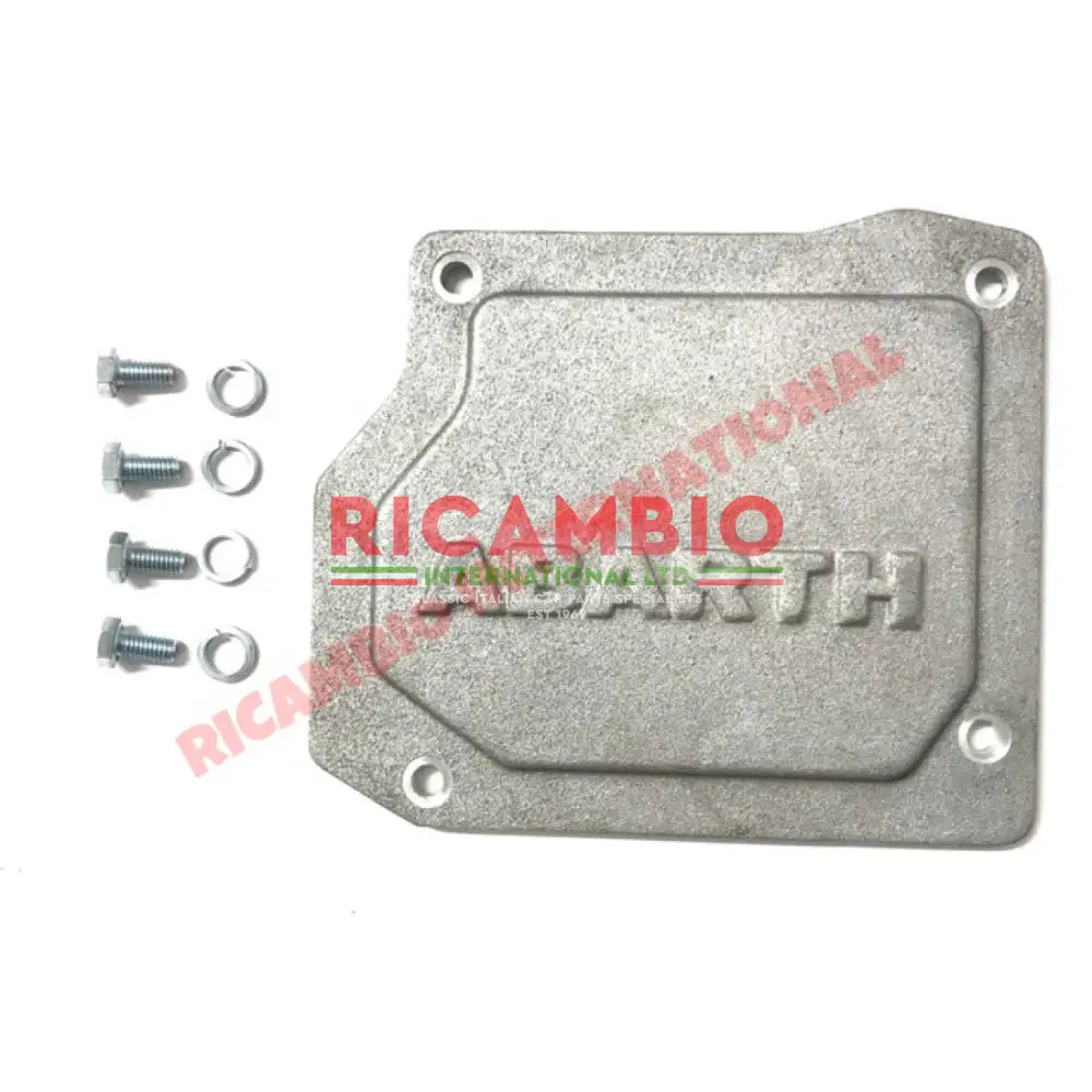 Alloy Abarth Gearbox Casing Lid & Bolts - Classic Fiat 500 126 - Gearbox and Parts