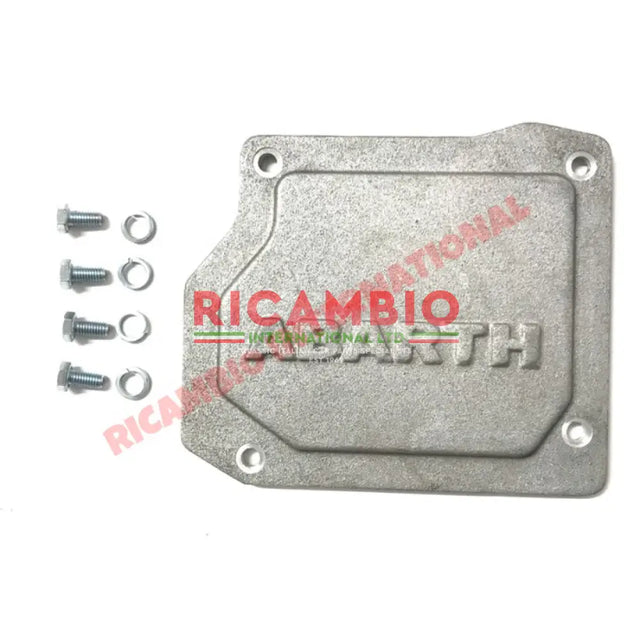 Alloy Abarth Gearbox Casing Lid & Bolts - Classic Fiat 500 126 - Gearbox and Parts