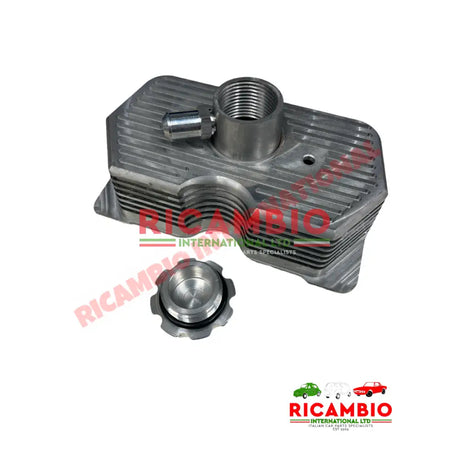 Alloy Rocker Cover Kit - Classic Fiat 500,126 Autobianchi Bianchina - Mechanical & Engine Parts