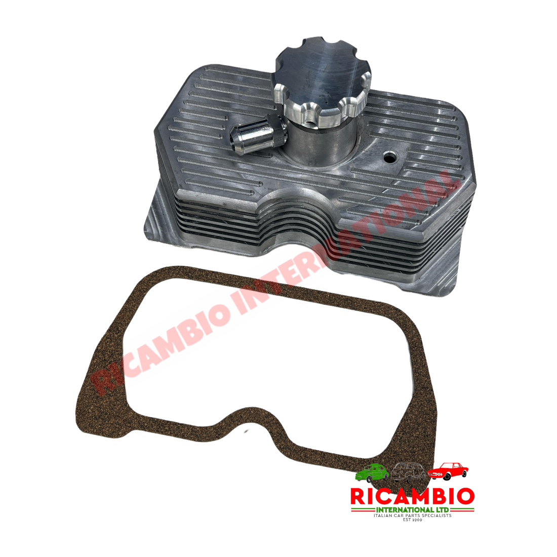Alloy Rocker Cover Kit - Classic Fiat 500,126 Autobianchi Bianchina - Mechanical & Engine Parts