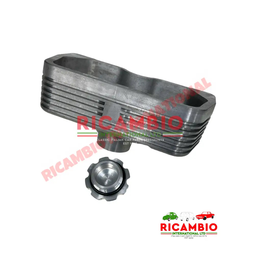 Alloy Rocker Cover Kit - Classic Fiat 500,126 Autobianchi Bianchina - Mechanical & Engine Parts