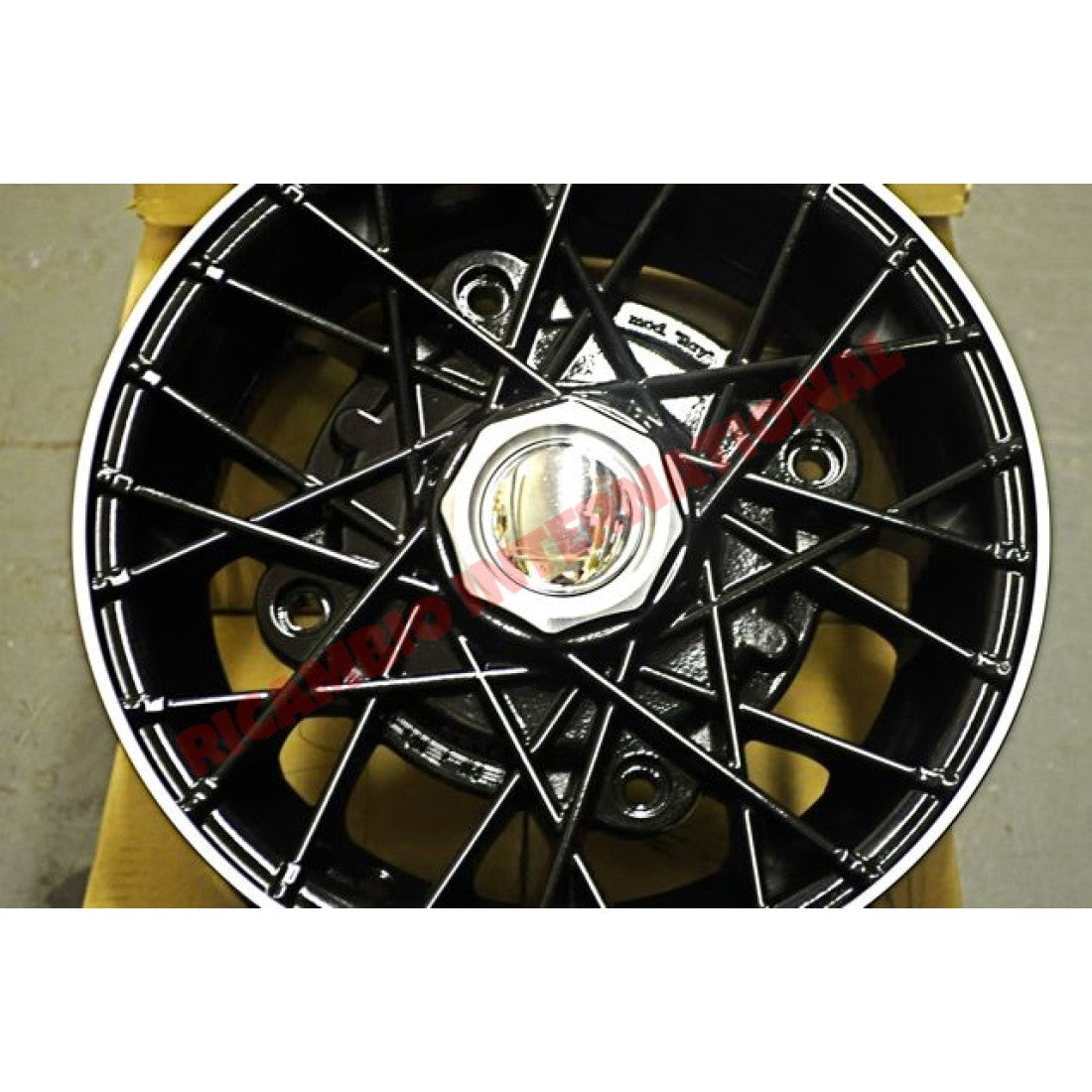 Alloy Wheel Kit (Satin Black) - Classic Fiat 500 126 - Modifications