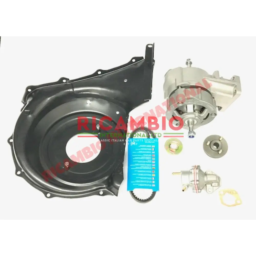 Alternator Conversion Kit - Classic Fiat 500 126 - Reconditioned Parts
