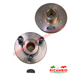 Alternator Generator Pulley Hub Nuts & Woodruff key - Classic Fiat 500,126 - Classic Fiat 500 Parts & Spares