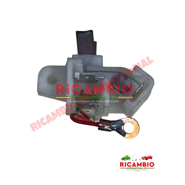 Alternator Internal Brush & Holder - Classic Fiat 500 126 - Reconditioned Parts