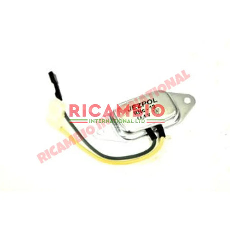 Alternator Voltage Regulator (ELMOT) - Classic Fiat 500 126 - Classic Fiat 500 Parts & Spares