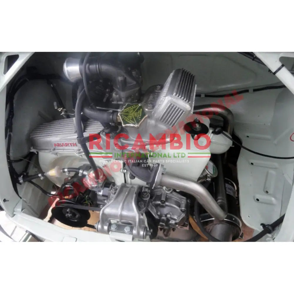 Aluminium Abarth Fan Cowling Cover & Fittings - Classic Fiat 500 126 - Heating and Cooling