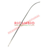 Aluminium Bonnet Moulding - Classic Fiat 500 - Chrome - Aluminium & Exterior Trim Parts