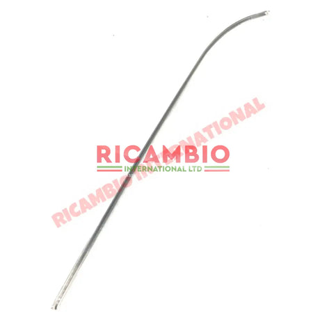 Aluminium Bonnet Moulding - Fiat 600 - Chrome - Aluminium & Exterior Trim Parts