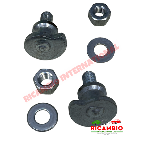 Aluminium Brake Shoe Adjuster Cam Kit - Fiat 600 Fiat 1100 - Brake Parts & Components