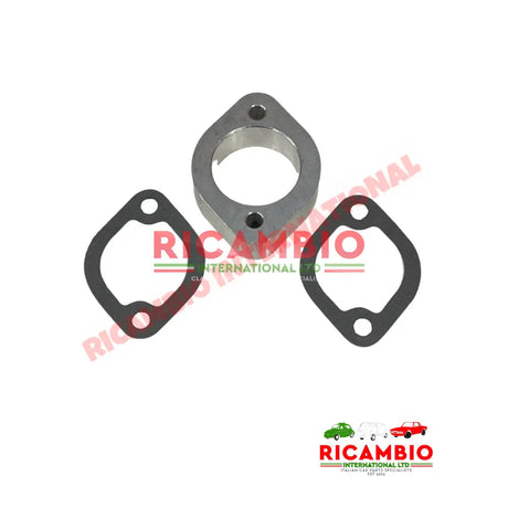 Aluminium Carb Spacer & Gaskets - Classic Fiat 500 126 - Fuel System