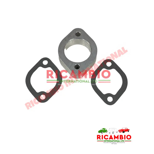 Aluminium Carb Spacer & Gaskets - Classic Fiat 500 126 - Fuel System