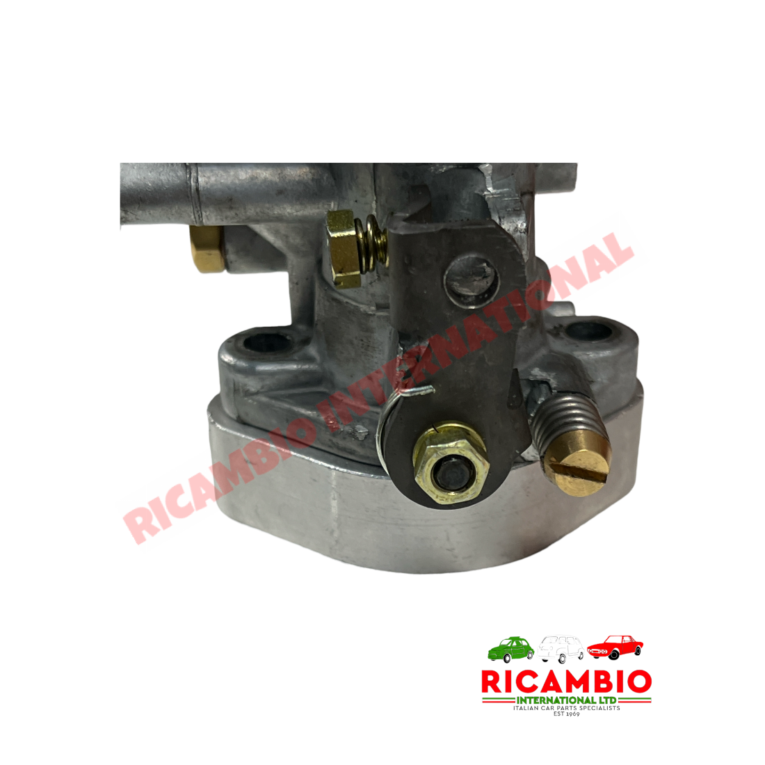 Aluminium Carb Spacer & Gaskets - Classic Fiat 500 126 - Fuel System
