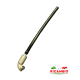 Aluminium Crankcase Breather,Gasket & Hose Kit - Classic Fiat 500,126 - Black silicone hose 500mm - Mechanical & Engine