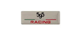 Aluminium ’RACING’ Badge - 595