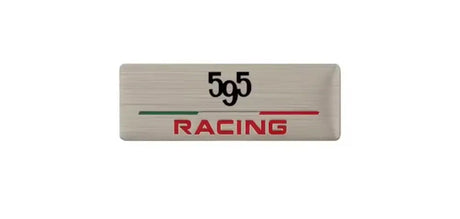 Aluminium ’RACING’ Badge - 595