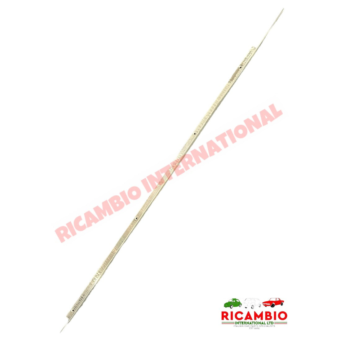 Aluminium Sill Moulding Trim Kit (2 piece) - Autobianchi Bianchina - Exterior Parts and Trims