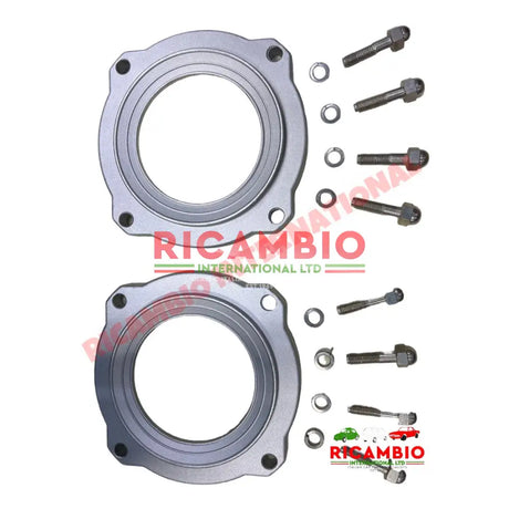 Aluminium Wheel Spacer & Bolts Kit - Classic Fiat 500 126 - Wheels - Tyres - Tubes & Associated Items