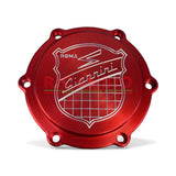 Anodized Alloy Front Engine Pulley Cover Bolts & Seal - Classic Fiat 500 126 - Red Giannini - Mechanical & Engine Parts
