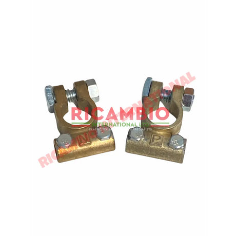 Battery Terminal (Positive/Negative) - Classic Fiat & Lancia - Ignition & Electronic Parts