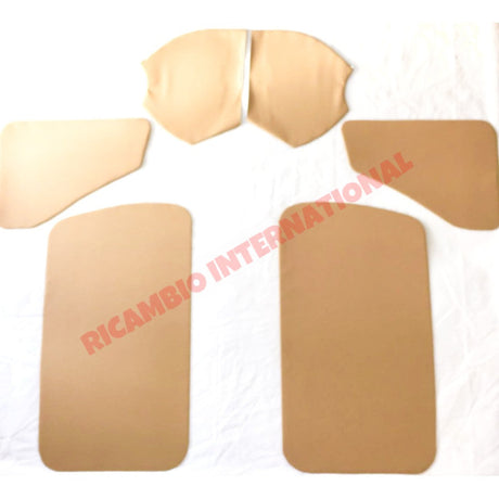 Beige Complete Inner Panel Kit - Classic Fiat 500D - Classic Fiat 500 Parts & Spares
