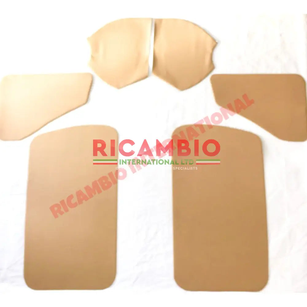 Beige Complete Inner Panel Kit - Classic Fiat 500D - Classic Fiat 500 Parts & Spares