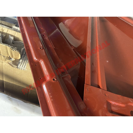 Beige Inner Door Panel Kit (460mm) - Classic Fiat 500D/G - Classic Fiat 500 Parts & Spares