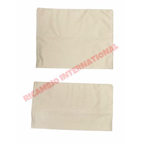 Beige MOHAIR Black Twin Sunroof Kit - Classic Fiat Panda - Sunroof & Associated Parts