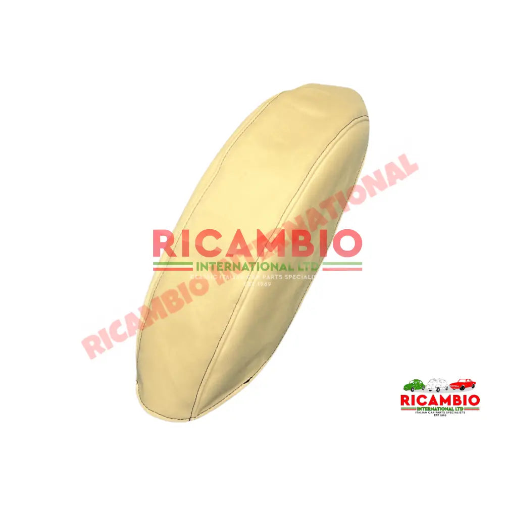 Beige Mohair Spare Wheel Cover - Classic Fiat 500 - Wheels - Tyres and Tubes