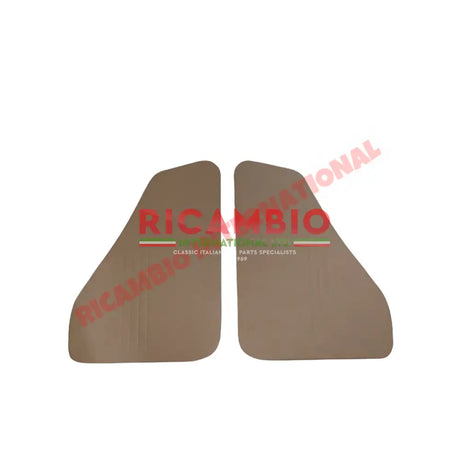 Beige Rear Inner Panels - Classic Fiat 500 D - Interior Parts and Trim