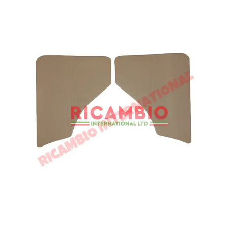 Beige Rear Inner Panels - Classic Fiat 500F - Classic Fiat 500 Parts & Spares