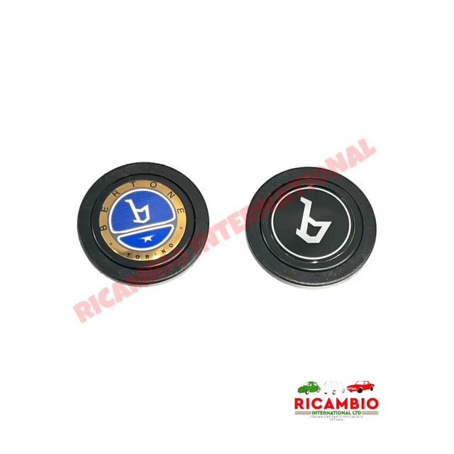 Bertone Horn Push Button - Fiat 125,128,131,850 X19,1100,Strada Lancia Stratos Lamborghini