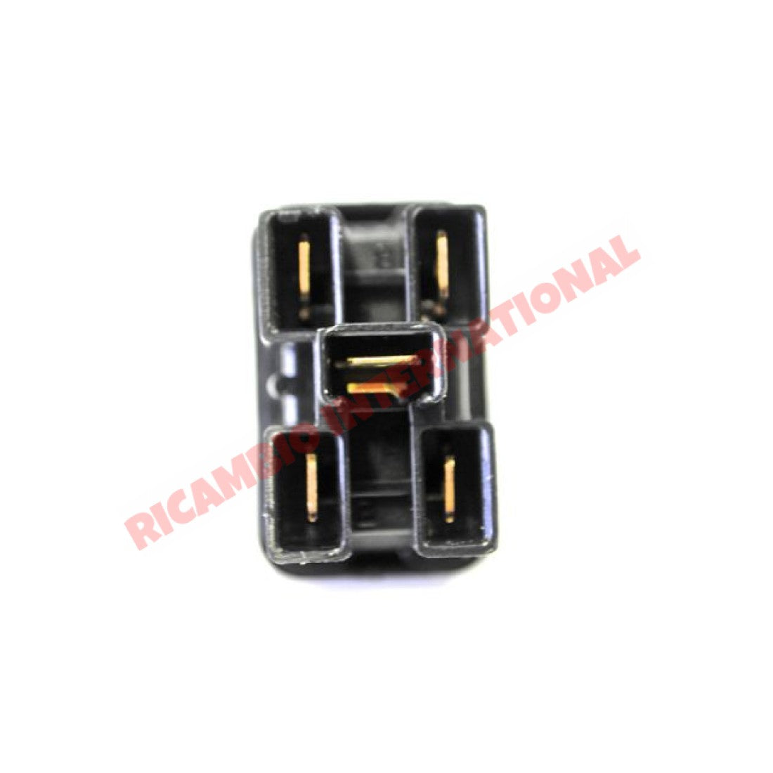 Black Dash Switch (5 Pin) - Classic Fiat 500 600 plus others - Classic Fiat 500 Parts & Spares