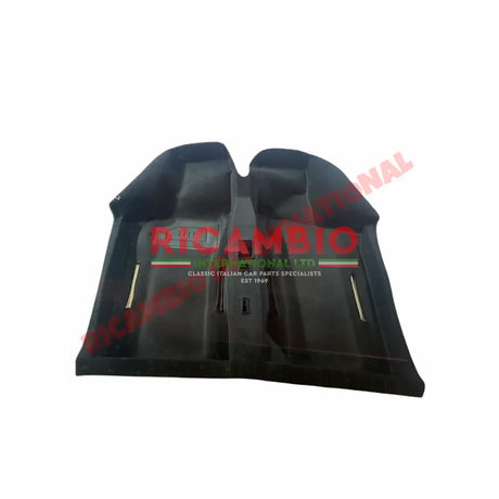 Black Carpet Complete (LHD) - Fiat 600 - Interior Parts
