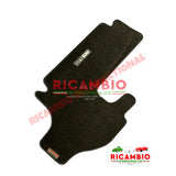 Black Carpet Luggage Compartment Boot Mat - Classic Fiat 500 - Carpet