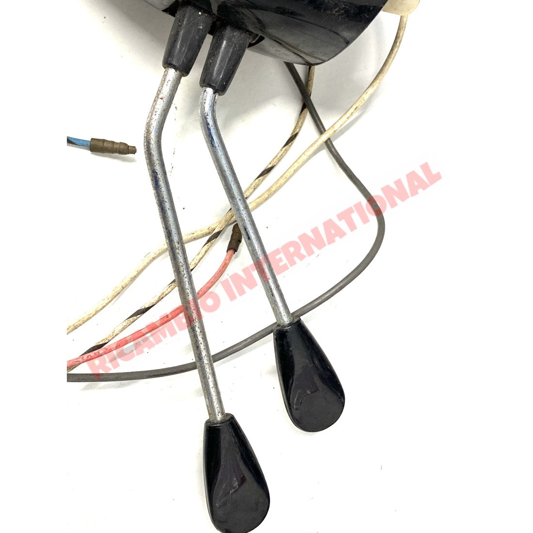 Black & Chrome Column Indicator Switch - Classic Fiat 500 600 - GENUINE COLUMN SWITCHES