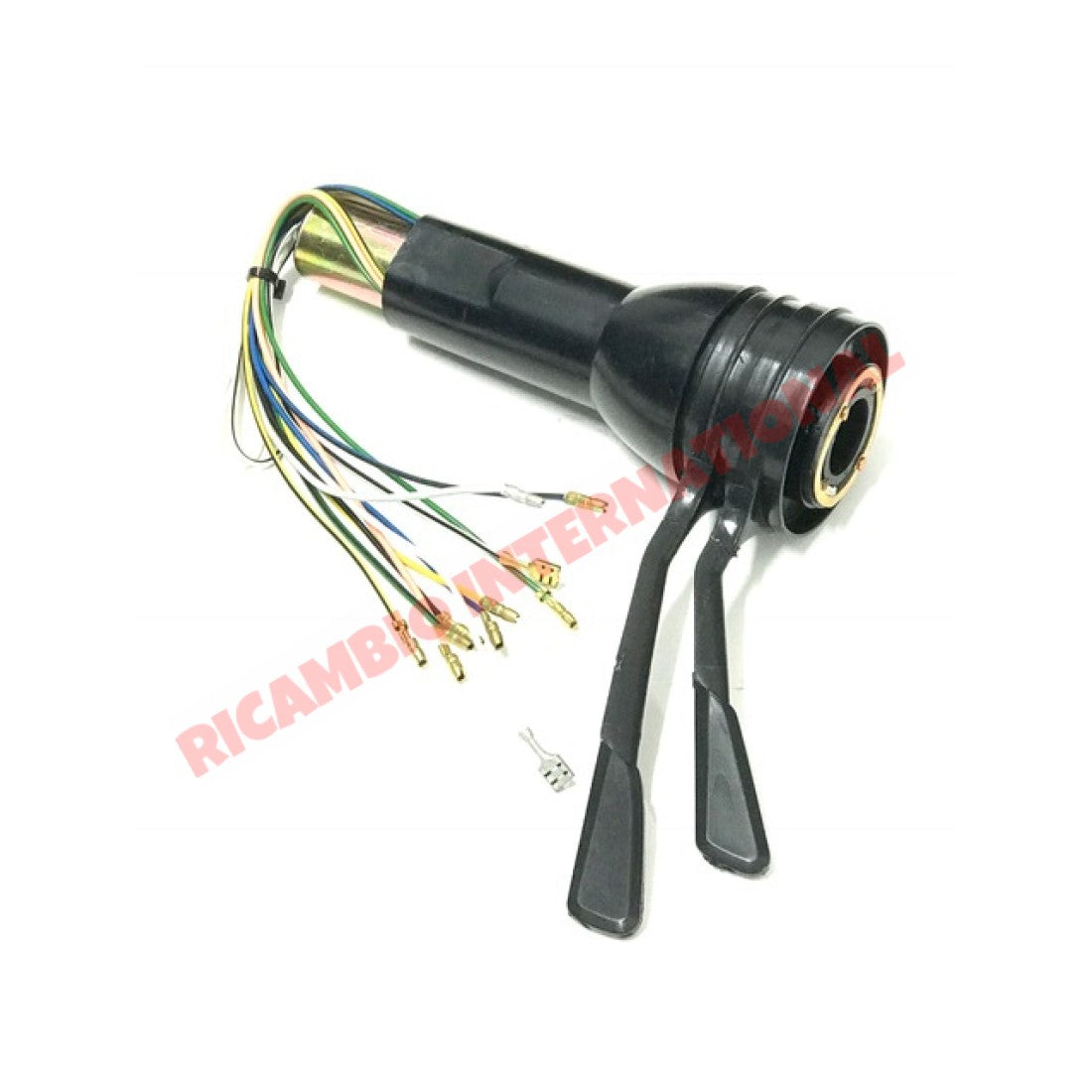 Black Column Indicator Switch - Fiat 600 - Lights - Lamps & Lenses