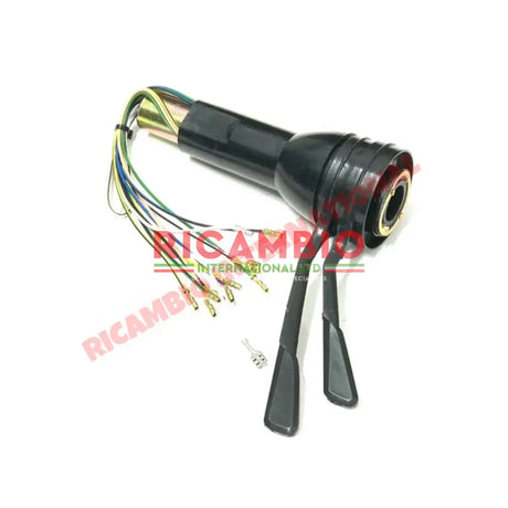 Black Column Indicator Switch - Fiat 600 - Lights - Lamps & Lenses