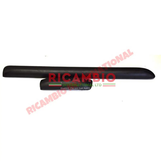 Black Dashboard Knee Pad Kit - Classic Fiat 500 F/L/R - Knee Pads - Console & Related Parts