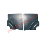 Black Front & Rear Inner Panel Kit (4 piece) - Classic Fiat 500 F - Classic Fiat 500 Parts & Spares