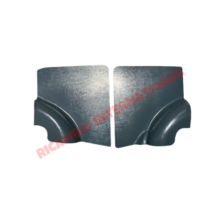 Black Front & Rear Inner Panel Kit (4 piece) - Classic Fiat 500 F - Classic Fiat 500 Parts & Spares