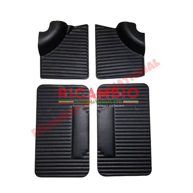 Black Front & Rear Inner Panel Kit (4 piece) - Classic Fiat 500 L - Classic Fiat 500 Parts & Spares