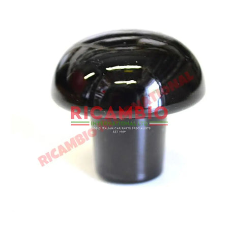 Black Gear Knob - Classic Fiat 500 126 - Gearbox and Parts